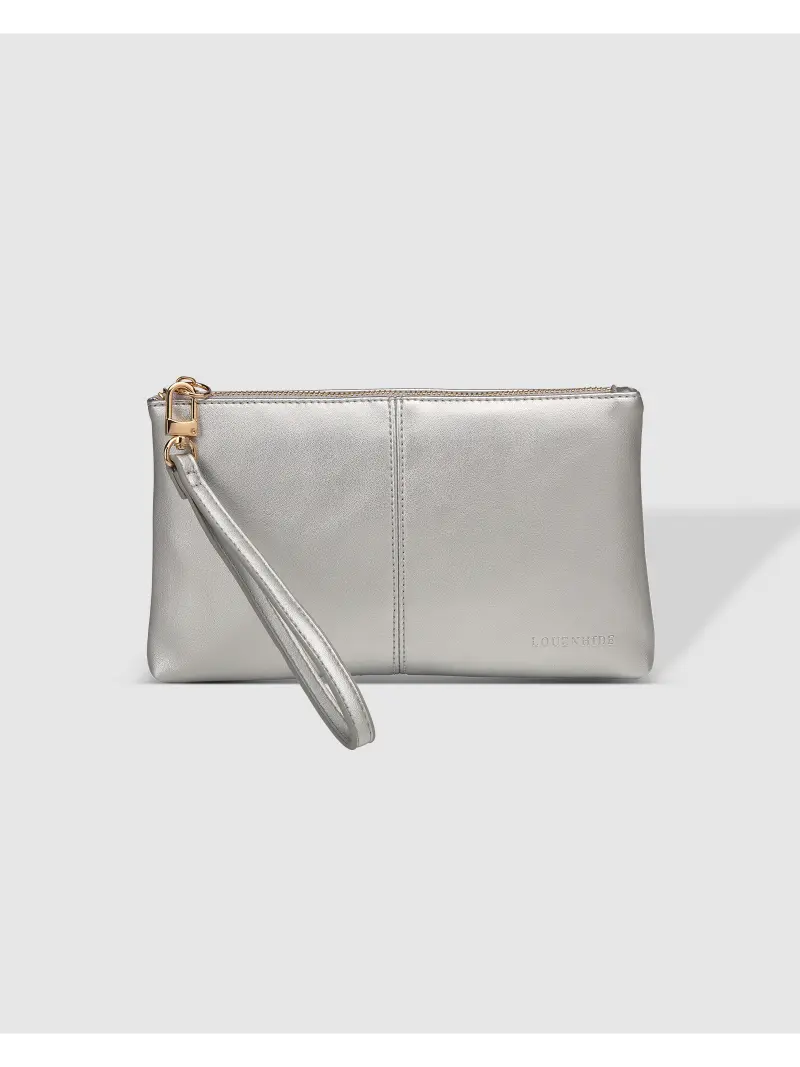 9254 MIMI CLUTCH SILVER-01