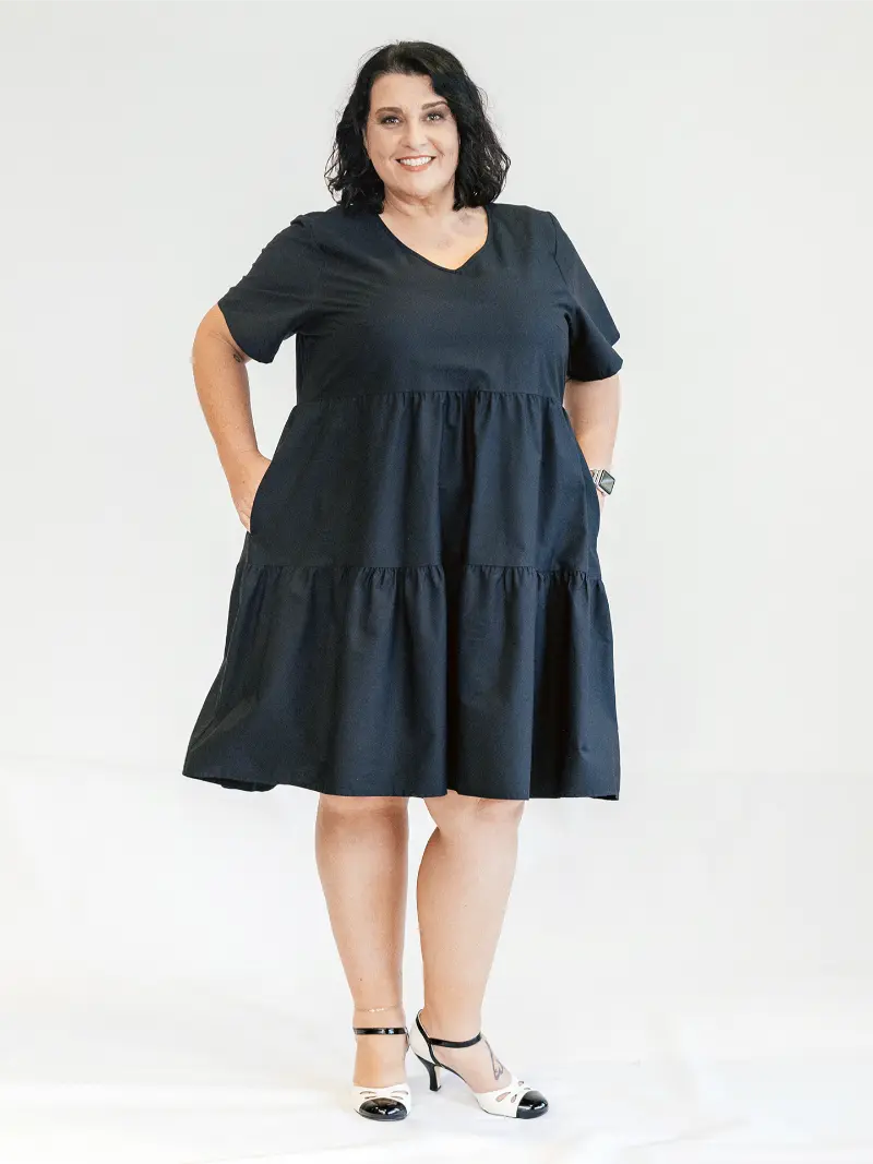 SFJ Lucy Mini Black Size 20 Front